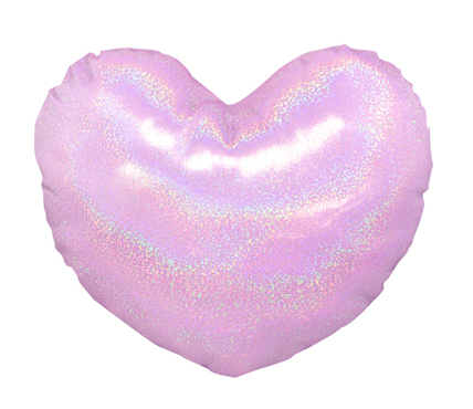 SPC13-Sublimation Glitter Heart Pillow Cover