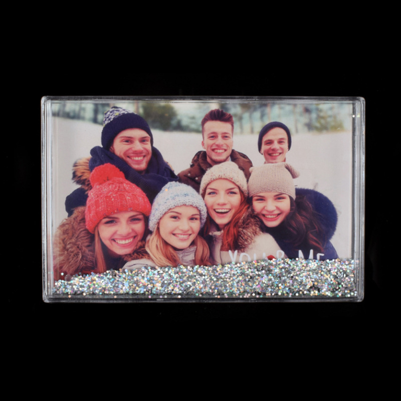 SWG04-Sublimation Snow Globe Photo Frame