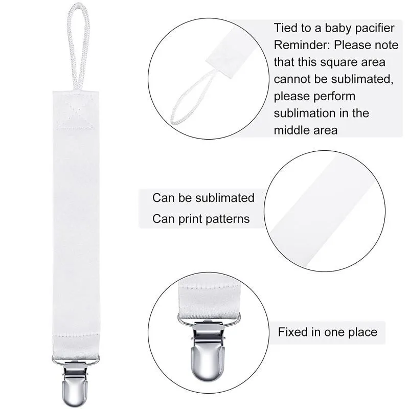 BAPC-Sublimation Baby Pacifier Clip