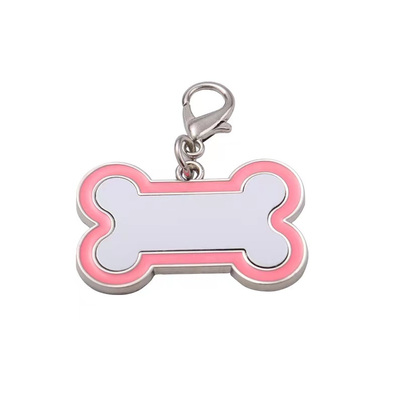 DTS01-Sublimation Paw Shape Pet Tag