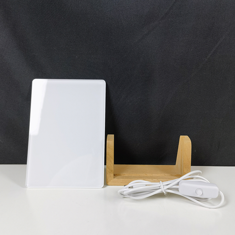 SWG05-Sublimation Photo Frame With Light