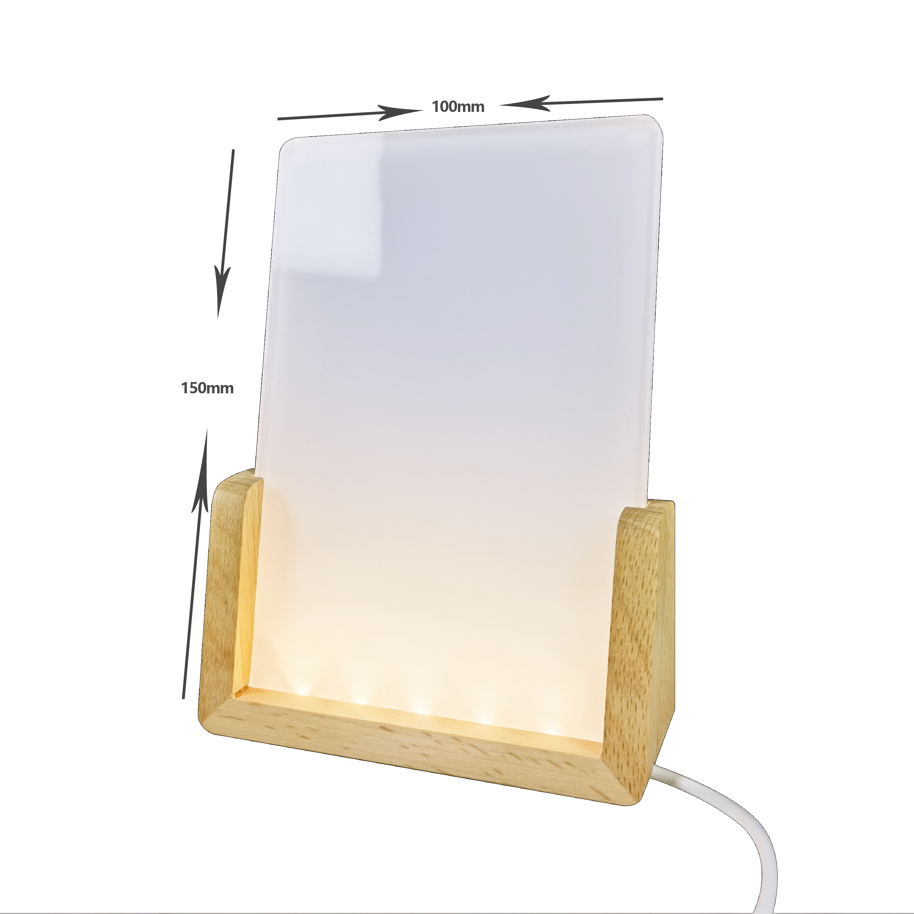 SWG05-Sublimation Photo Frame With Light
