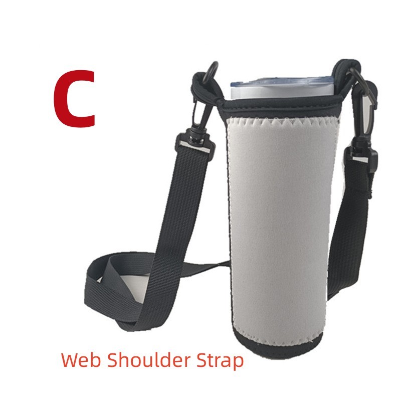 CPHR05-Sublimation 20oz Tumbler Cover With Shoulder Strap