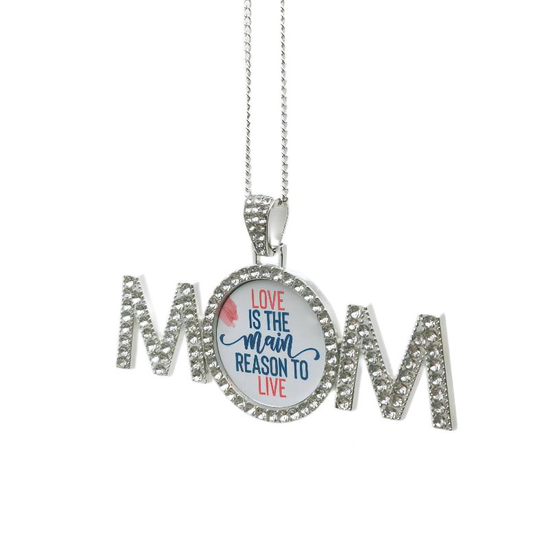 NLS73-Sublimation MOM Necklace