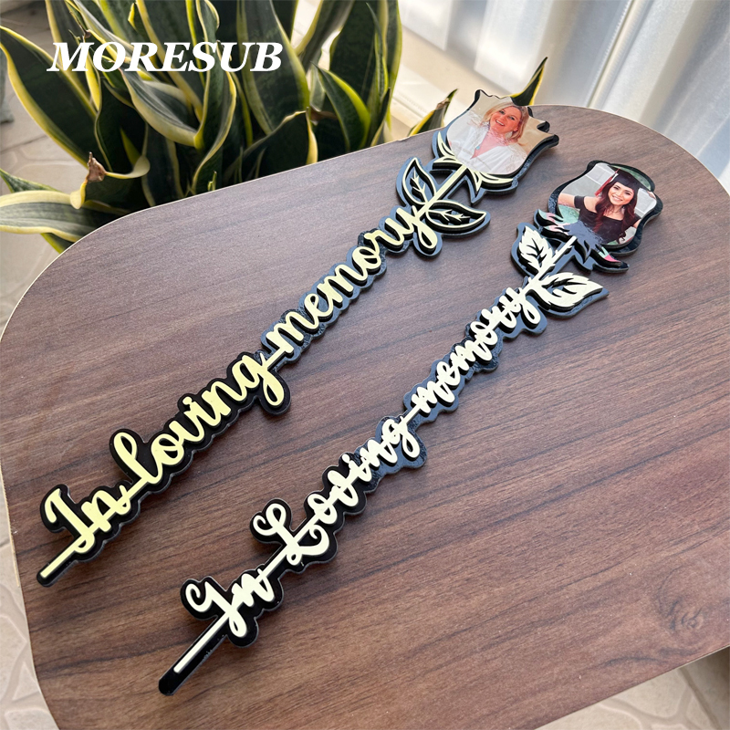 MDFR01-Subliamtion " In Loving Memory " MDF Rose