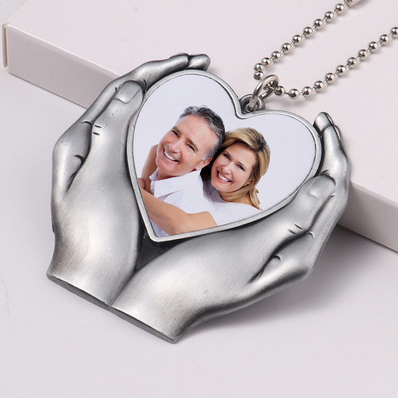 ACH04-Sublimation Metal Car Charm