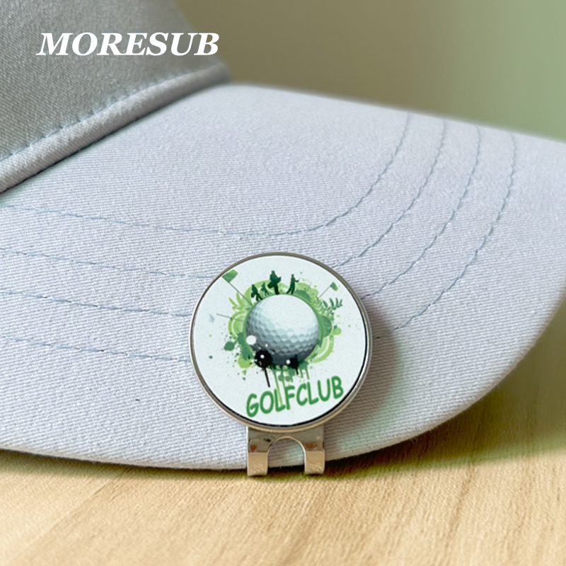 BR09-Sublimation Golf Hat Clip