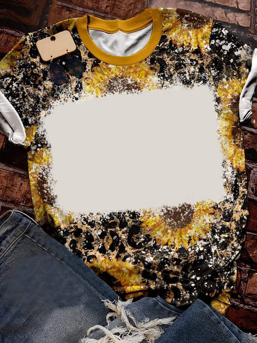 BCT05-Sublimation Bleach T Shirt