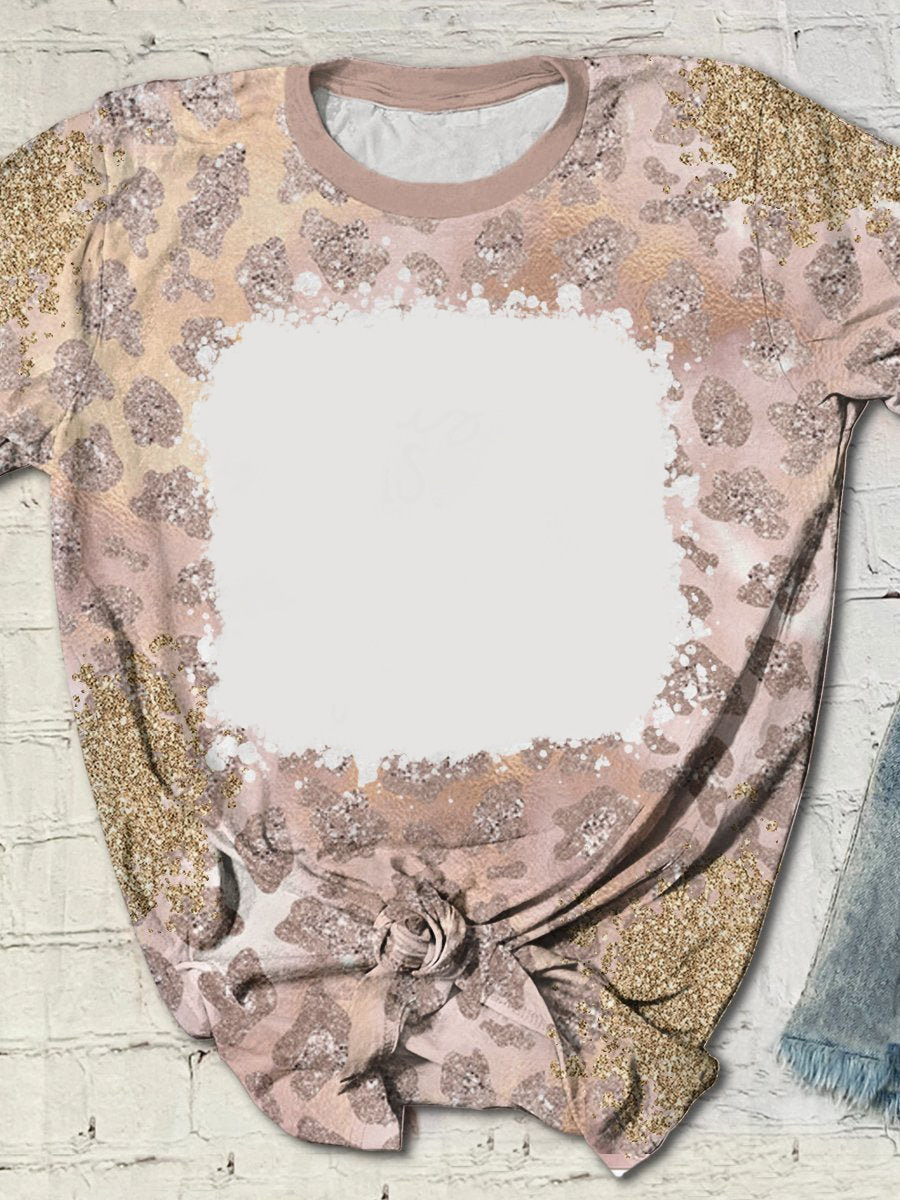 BCT05-Sublimation Bleach T Shirt