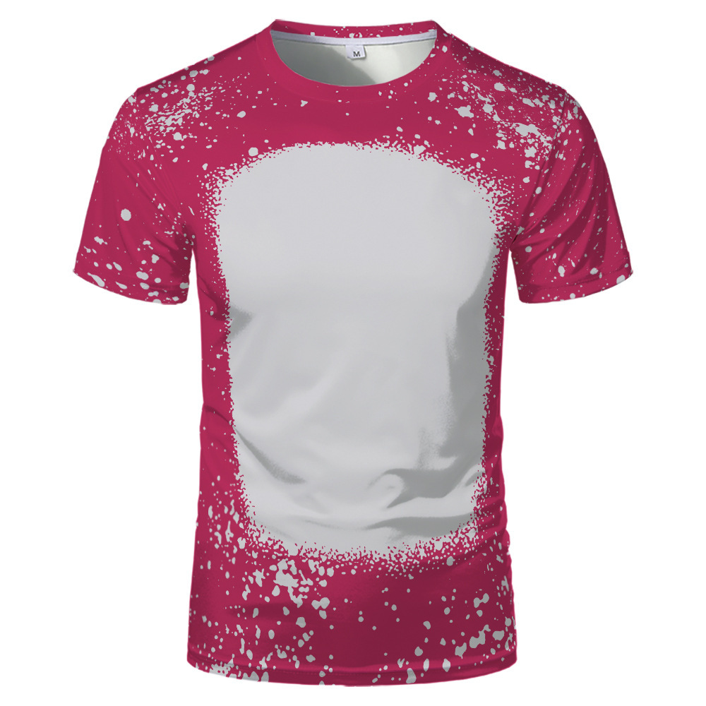 BCT03-Sublimation Bleach T-shirt