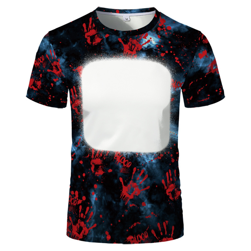 BCT01-Sublimation Halloween Bleach T-shirt