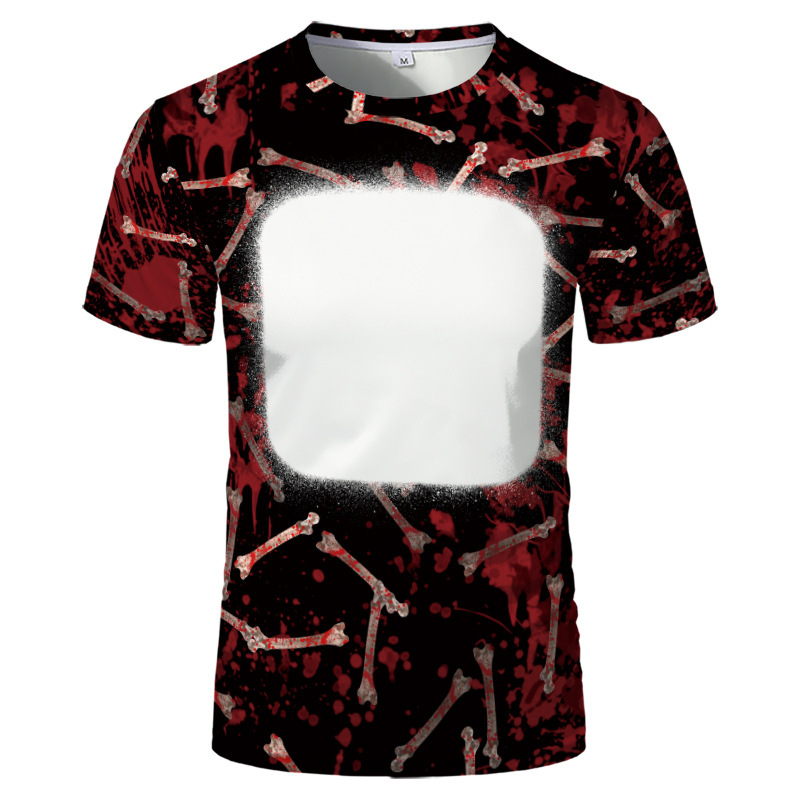 BCT01-Sublimation Halloween Bleach T-shirt