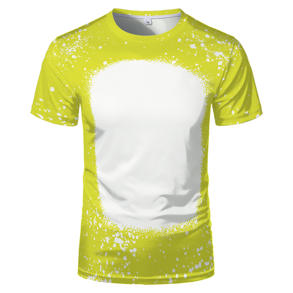 BCT03-Sublimation Bleach T-shirt