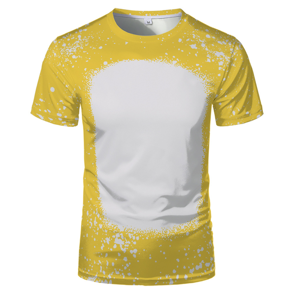 BCT03-Sublimation Bleach T-shirt