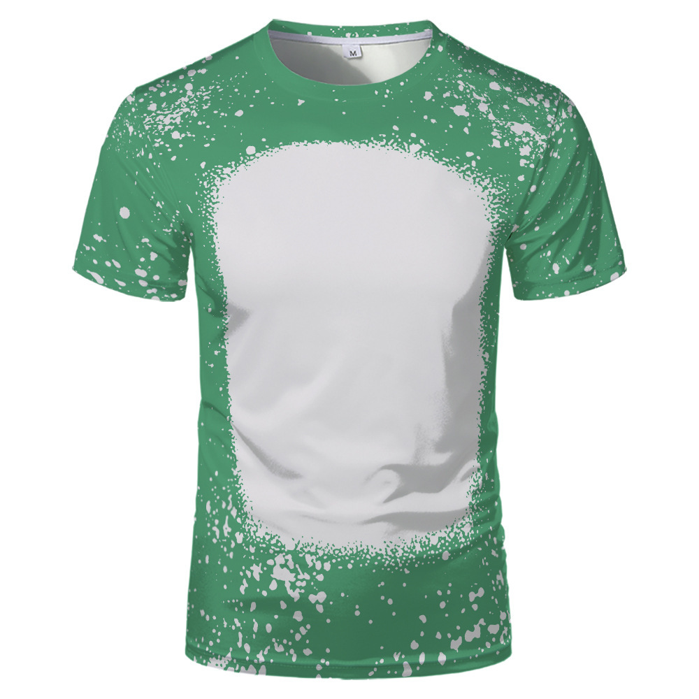 BCT03-Sublimation Bleach T-shirt