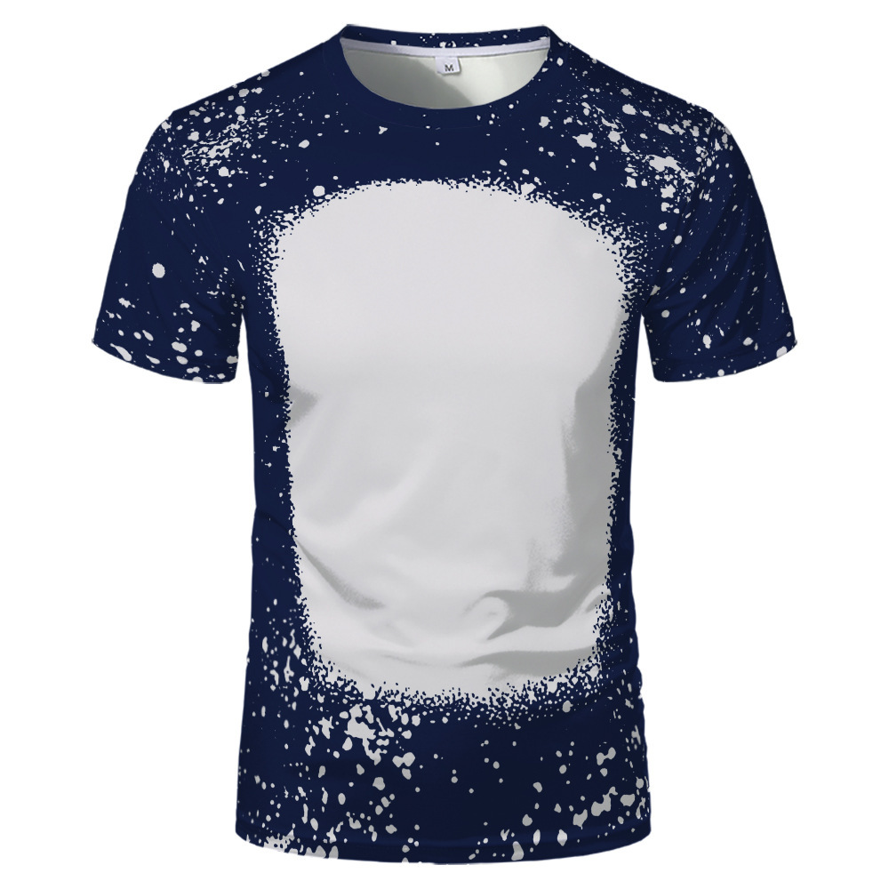 BCT03-Sublimation Bleach T-shirt