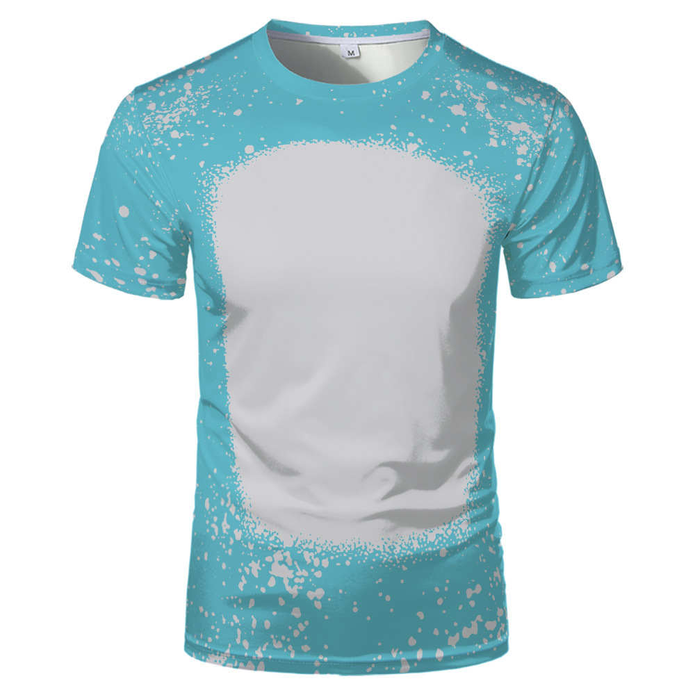 BCT03-Sublimation Bleach T-shirt