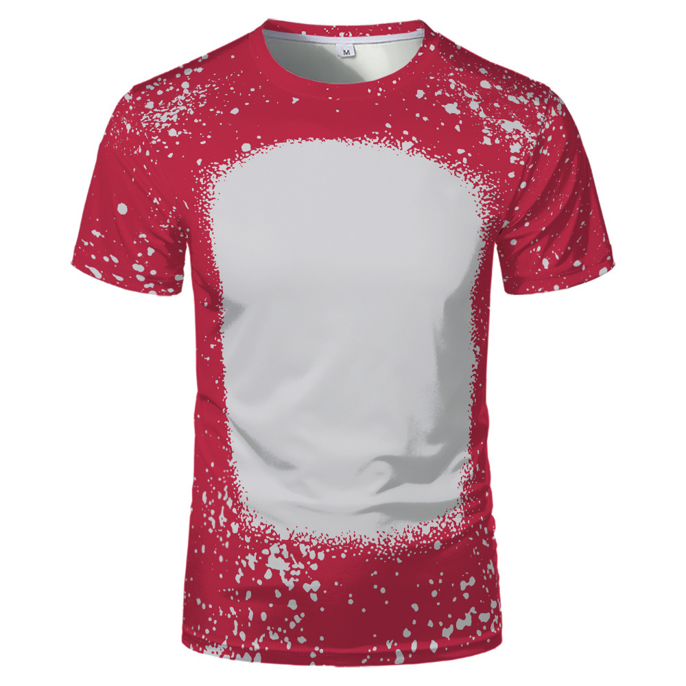 BCT03-Sublimation Bleach T-shirt