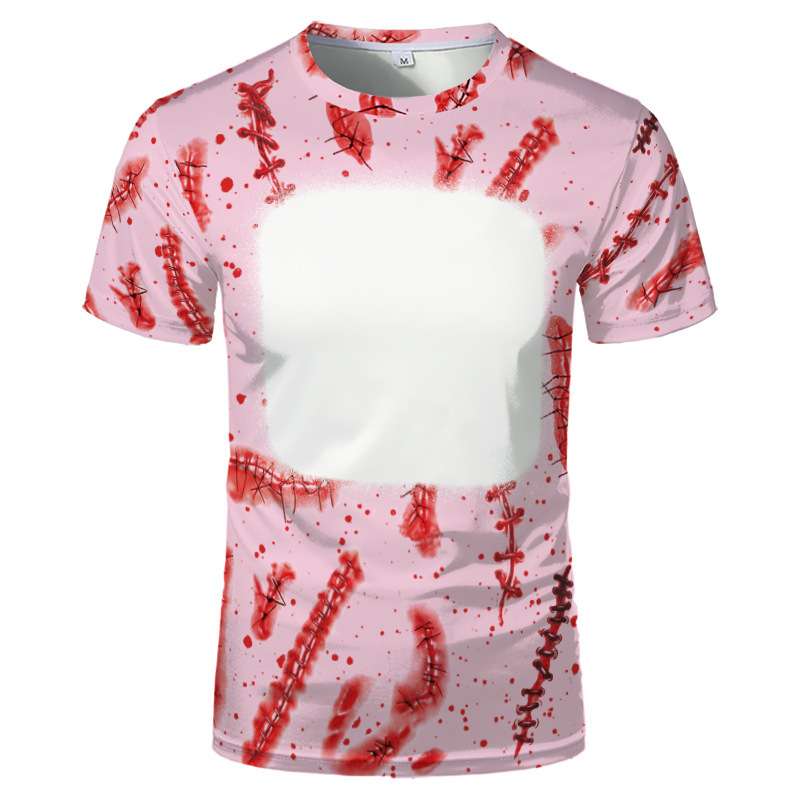 BCT01-Sublimation Halloween Bleach T-shirt