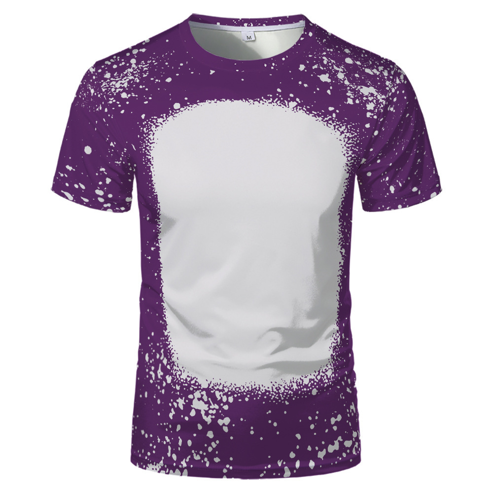BCT03-Sublimation Bleach T-shirt