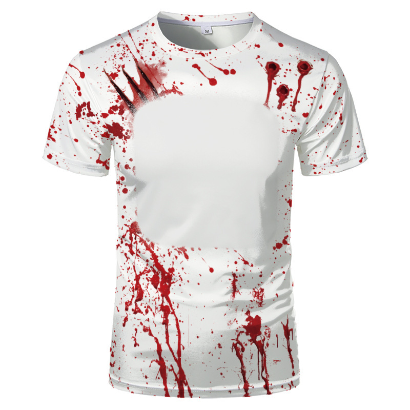 BCT01-Sublimation Halloween Bleach T-shirt