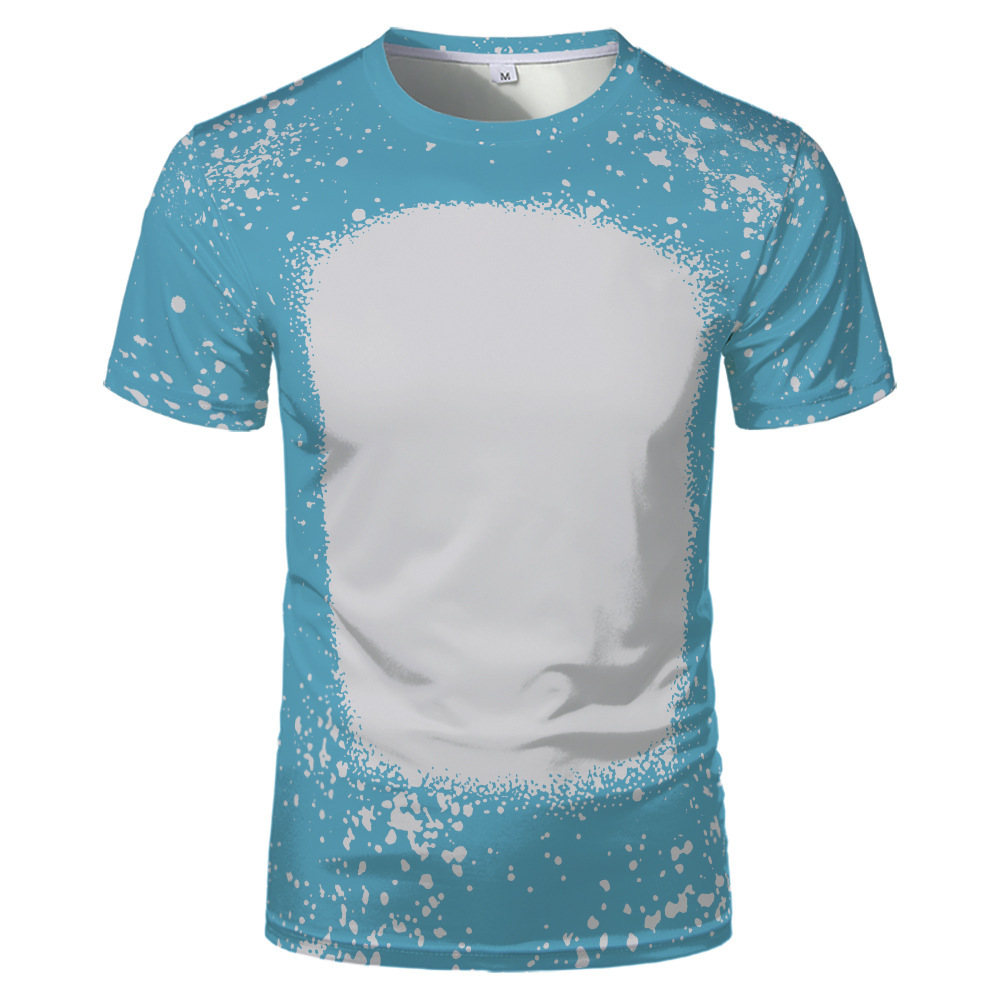BCT03-Sublimation Bleach T-shirt