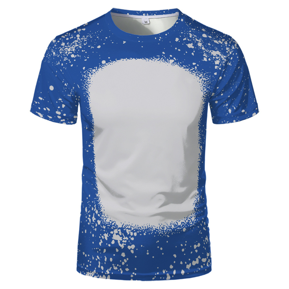 BCT03-Sublimation Bleach T-shirt