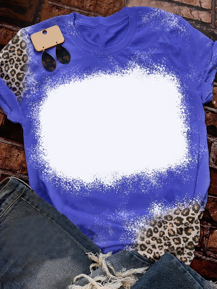 BCT05-Sublimation Bleach T Shirt