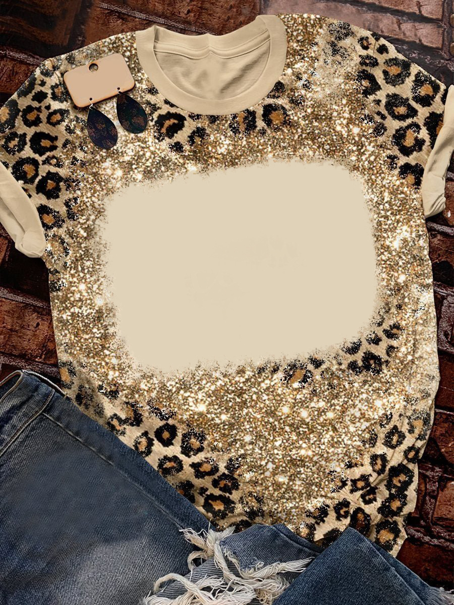 BCT04-Sublimation Bleach T Shirt