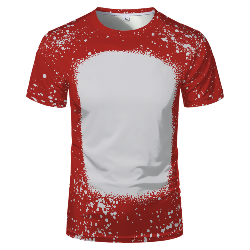 BCT03-Sublimation Bleach T-shirt
