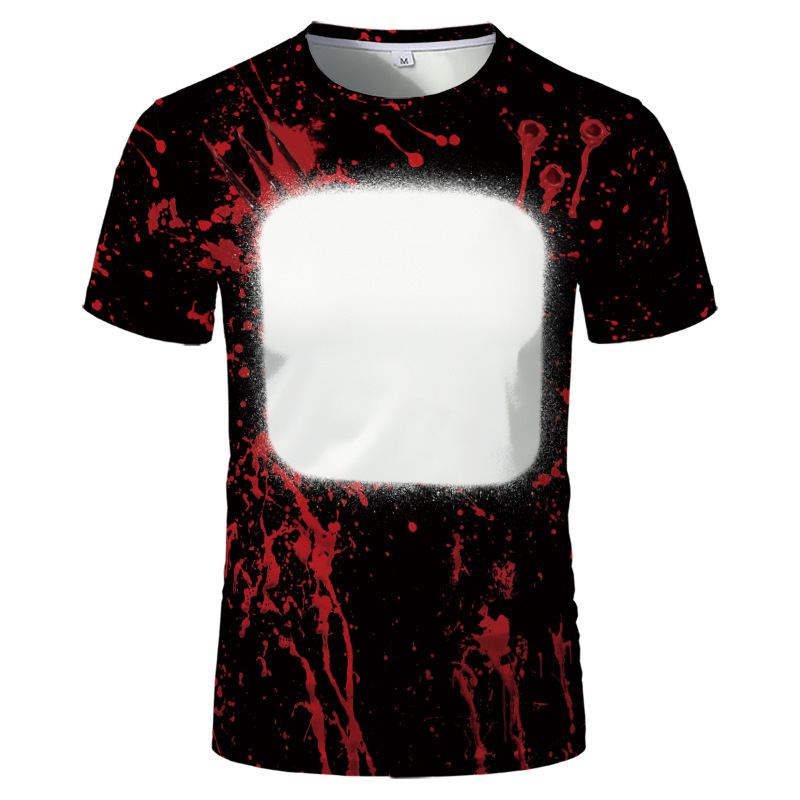 BCT01-Sublimation Halloween Bleach T-shirt