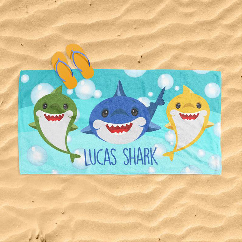 PBT66-Sublimation Beach Blanket for Kid