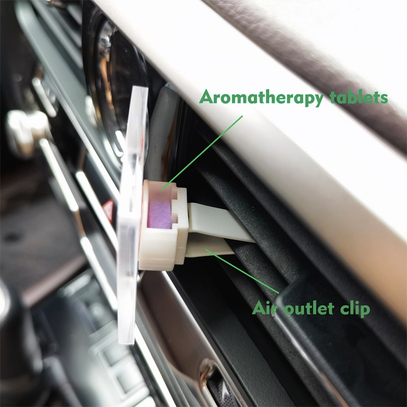 CACL04-Sublimation Acrylic Car Aromatherapy Clip