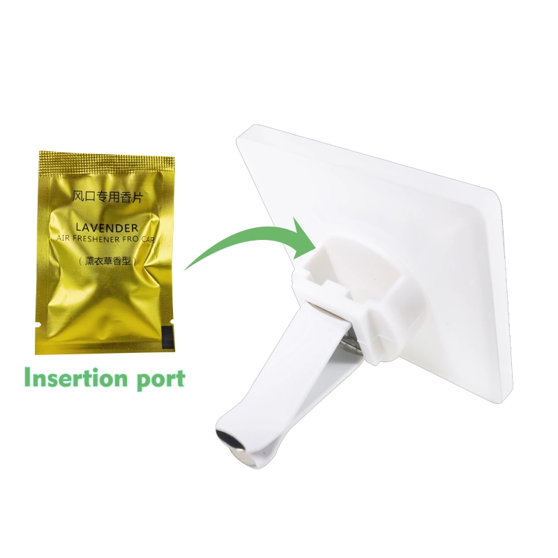 CACL04-Sublimation Acrylic Car Aromatherapy Clip
