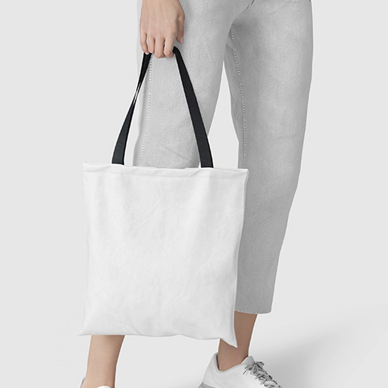 TBG23-Sublimation Tote Bag With Color Handle