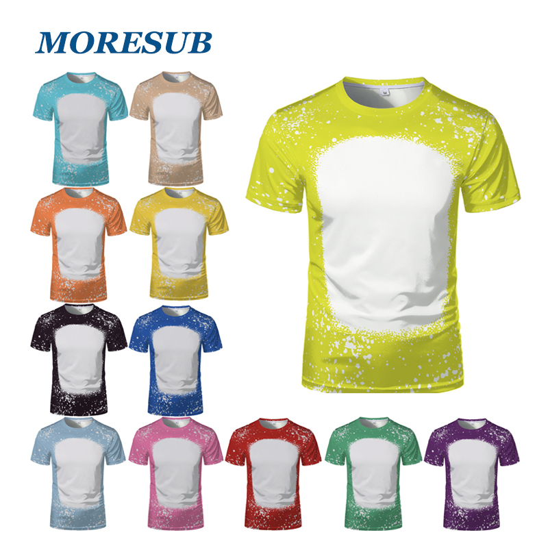 BCT03-Sublimation Bleach T-shirt