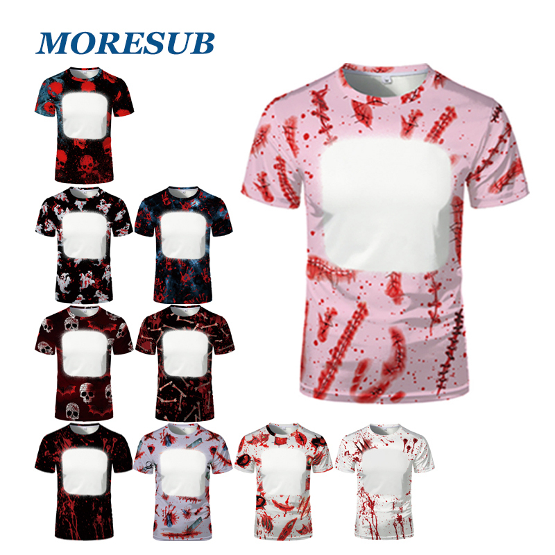BCT01-Sublimation Halloween Bleach T-shirt