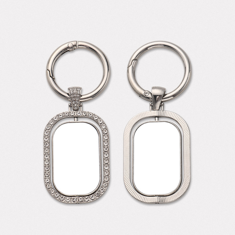 MKC79-Sublimation Rotating Keychain