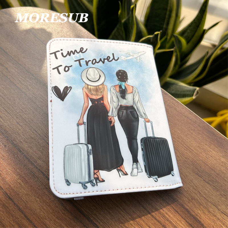 PUPH06-Sublimation PU Leather Passport Holder