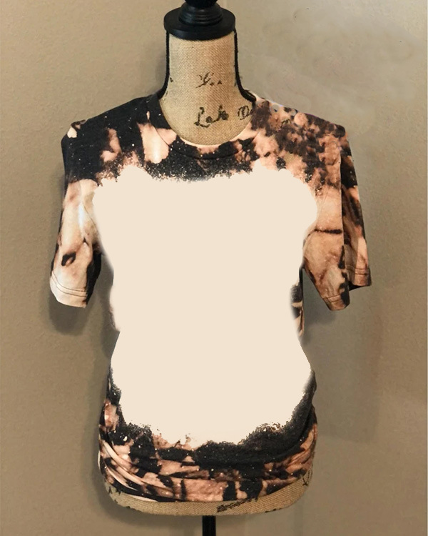 BCT13-Sublimation Bleach T-shirt