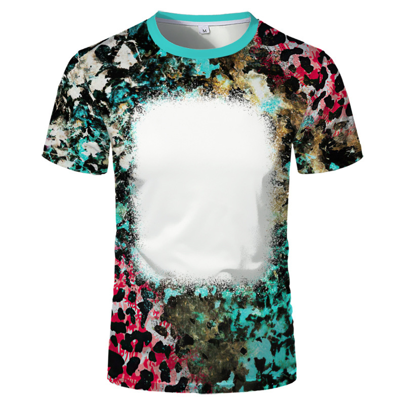 BCT07-Sublimation Bleach T Shirt