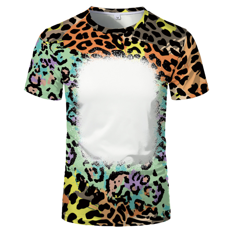BCT07-Sublimation Bleach T Shirt