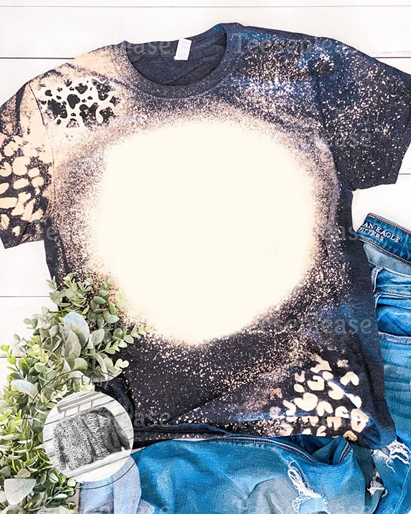 BCT13-Sublimation Bleach T-shirt