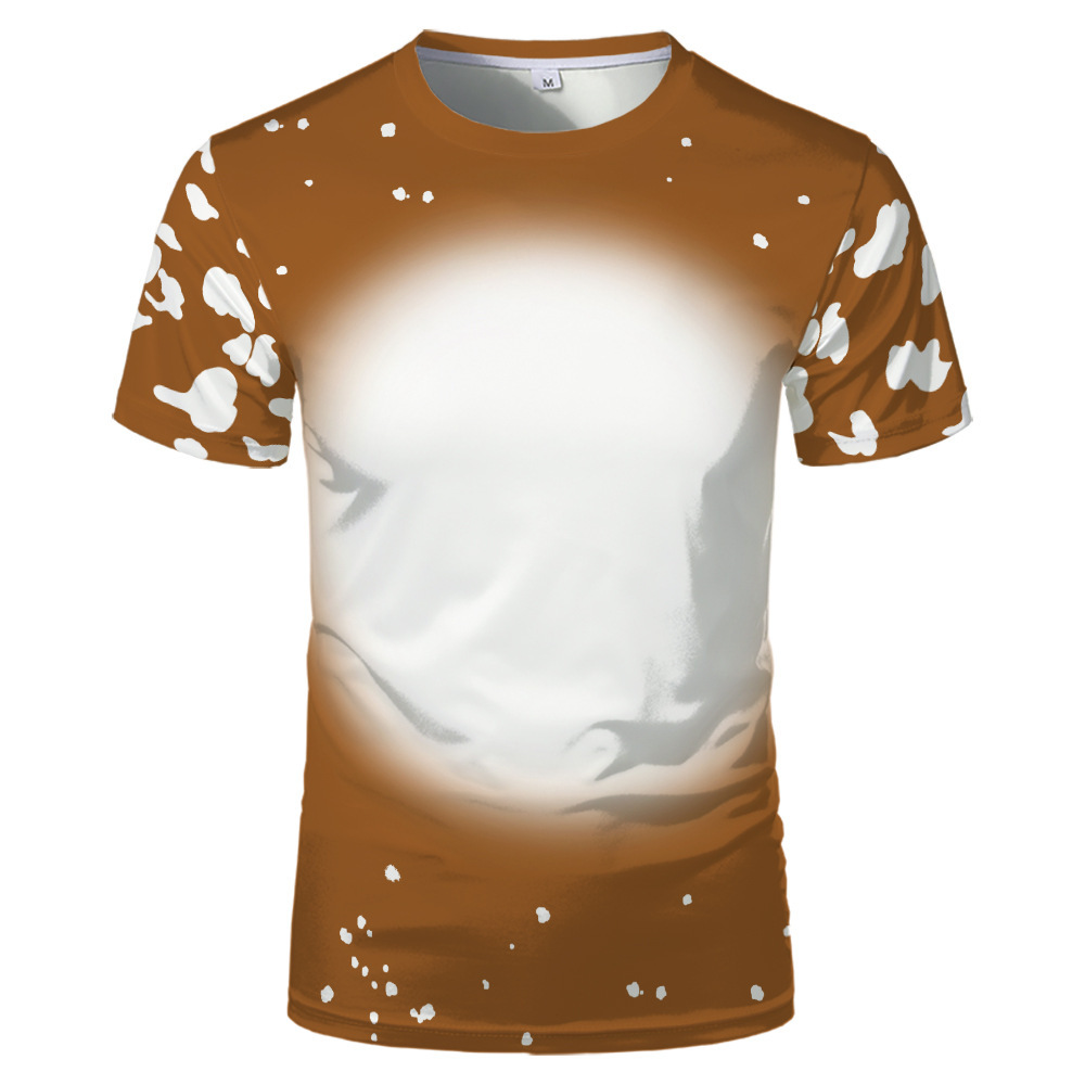 BCT11-Sublimation Bleach T Shirt