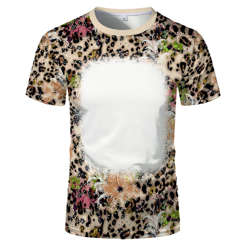 BCT08-Sublimation Bleach T Shirt