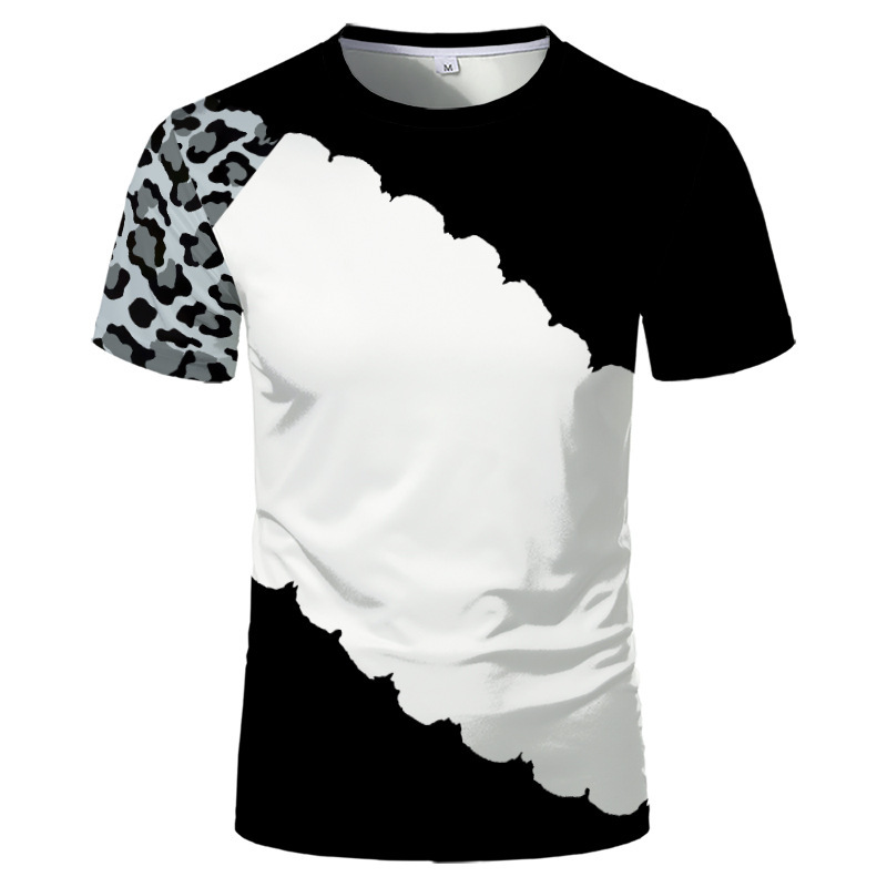 BCT12-Sublimation Bleach T-shirt