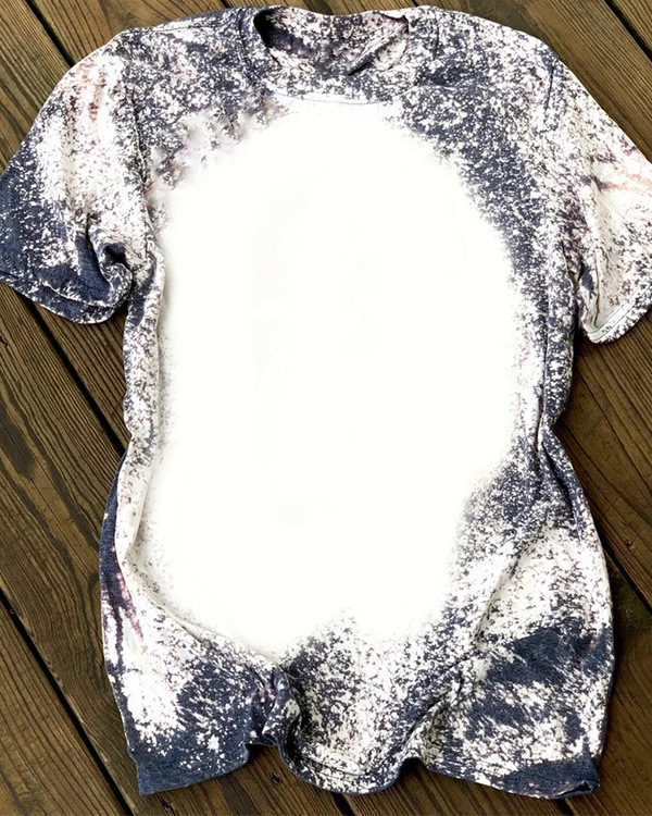 BCT13-Sublimation Bleach T-shirt