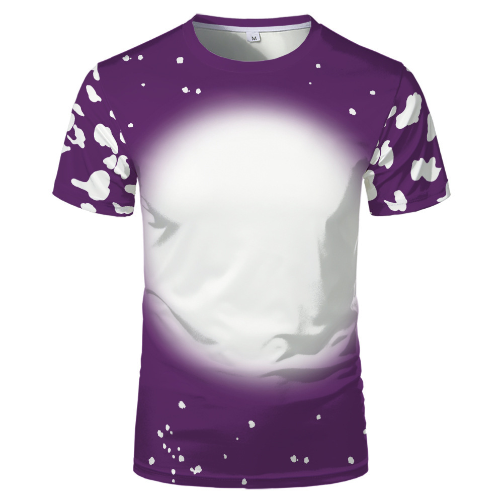 BCT11-Sublimation Bleach T Shirt
