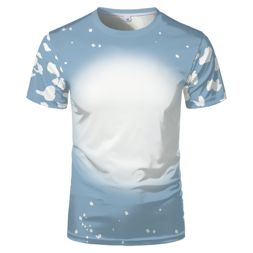BCT11-Sublimation Bleach T Shirt