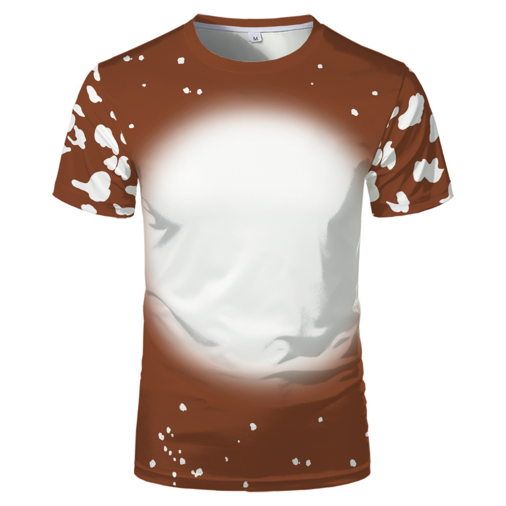 BCT11-Sublimation Bleach T Shirt